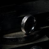 Frosty Titanium Ring